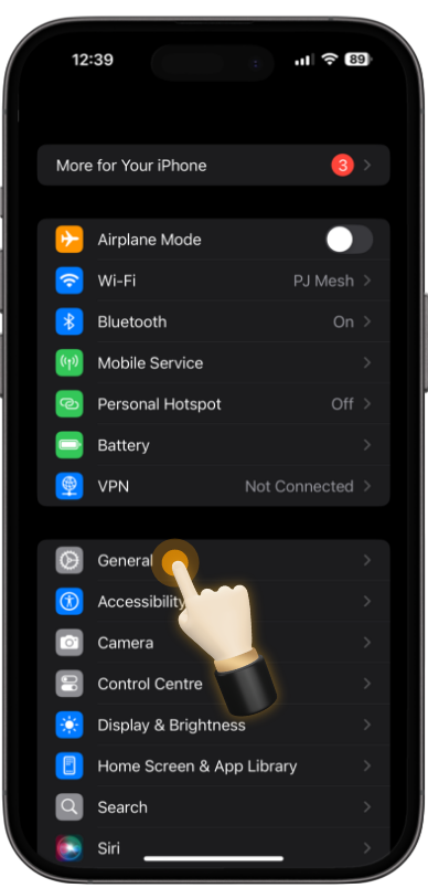 iOS step 5