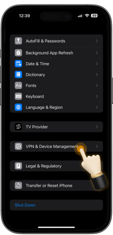 iOS step 6